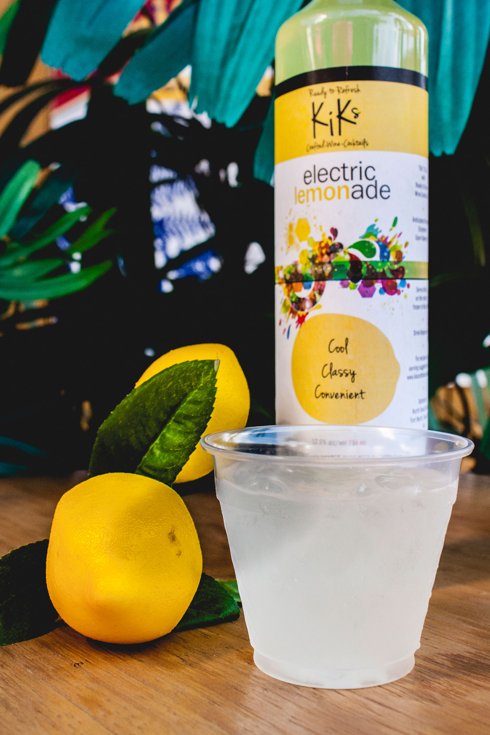 Electric Lemonade mixed wine cocktails
